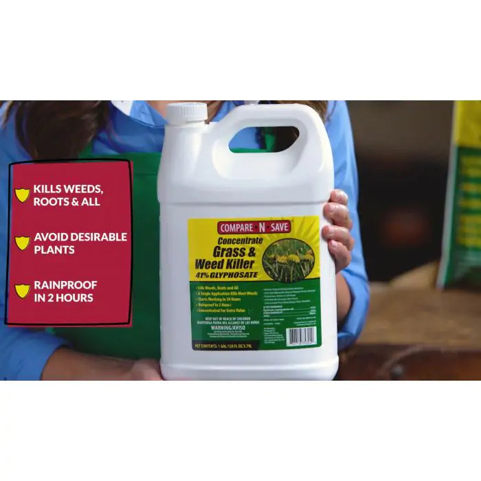Ragan & Massey Compare-N-Save Concentrate Grass and Weed Killer 41%  Glyphosate - Du Bois, PA - Wayland Farm Supply