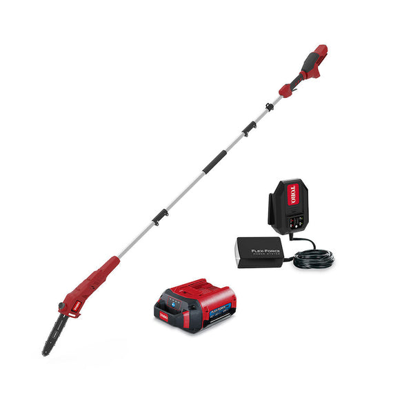 Toro 60V Max Brushless Pole Saw with 2.0Ah battery