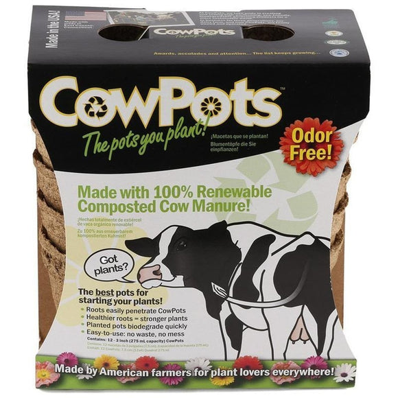 Cowpots (4 INCH/1 PACK)