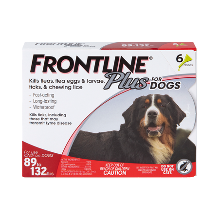 Boehringer Ingelheim Frontline Plus For Dogs (45-88 lbs 3 Count)