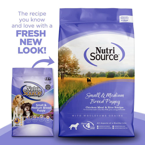 NutriSource® Small & Medium Breed Puppy Dog Food (15 lb)