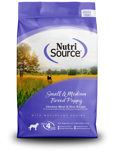 NutriSource® Small & Medium Breed Puppy Dog Food (15 lb)