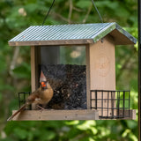 Nature's Way Bird Products Galvanized Weathered Hopper Feeder (3 quart)