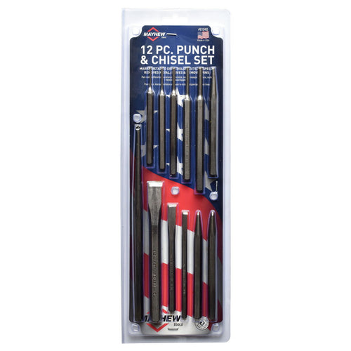 Mayhew 61040 Punch & Chisel Sets