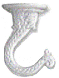 LARGE SWAG HOOK BRASS 6/72
